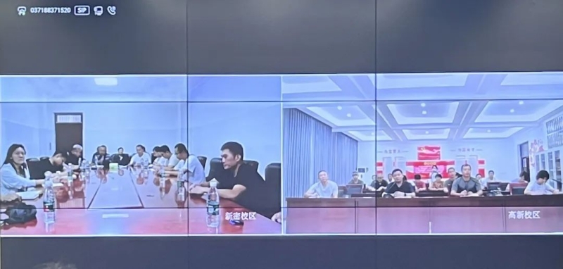 我校召开秋季开学后勤服务及安全保障工作会议