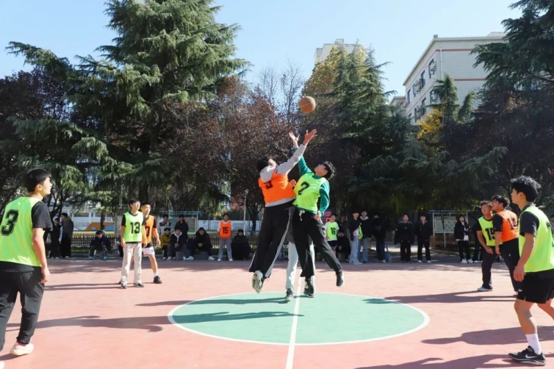 我校2025年“迎新杯”篮球赛圆满落幕