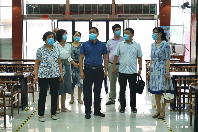 省教育厅督查组来我院检查指导2020年秋季开学情况和疫情防控工作