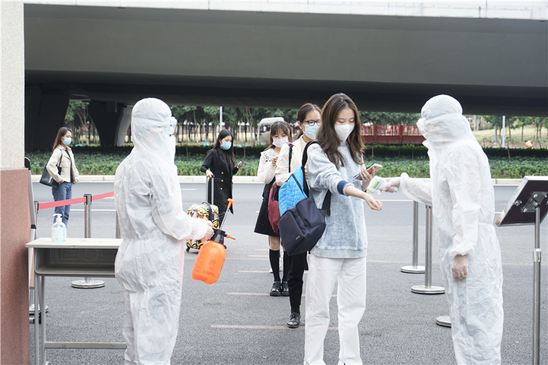 我院开展第二次开学疫情防控应急演练
