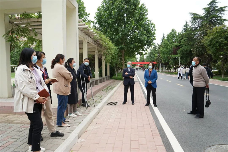 【后勤处】学院领导带队开展校园安全检查工作