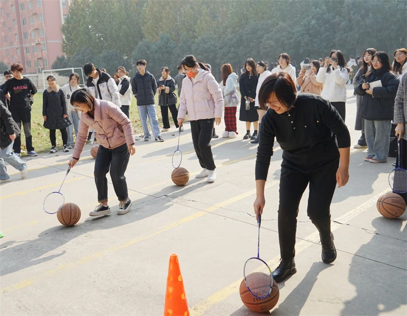 【医学技术系】我院医学技术系开展冬季趣味运动会