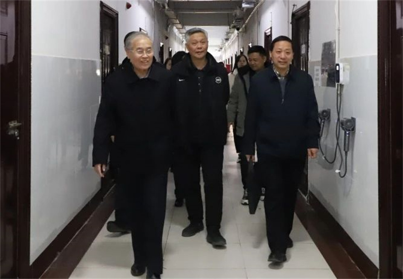 省教育厅督查组来我院督导检查2024年春季开学校园安全工作