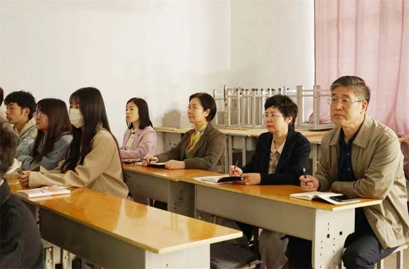 全省高校春季学期思政课大听课 大调研活动第十五调研组到校开展听课调研活动