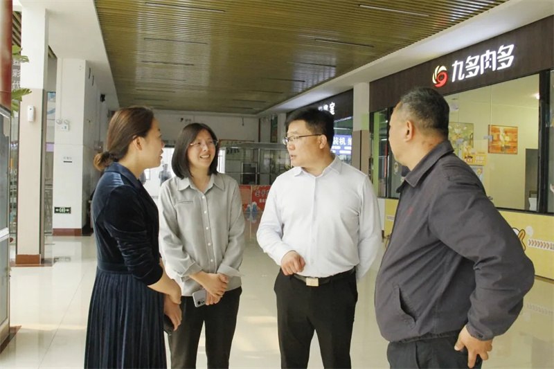 新密市副市长王志远一行到我院新密校区调研指导