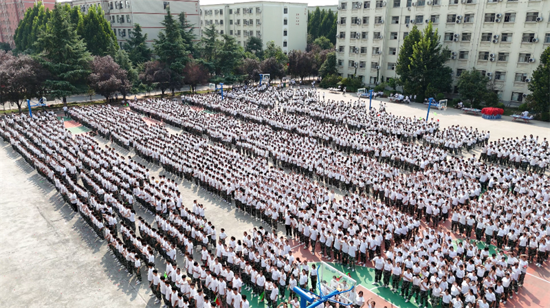 我院举行2024级学生军事课训练成果汇报大会
