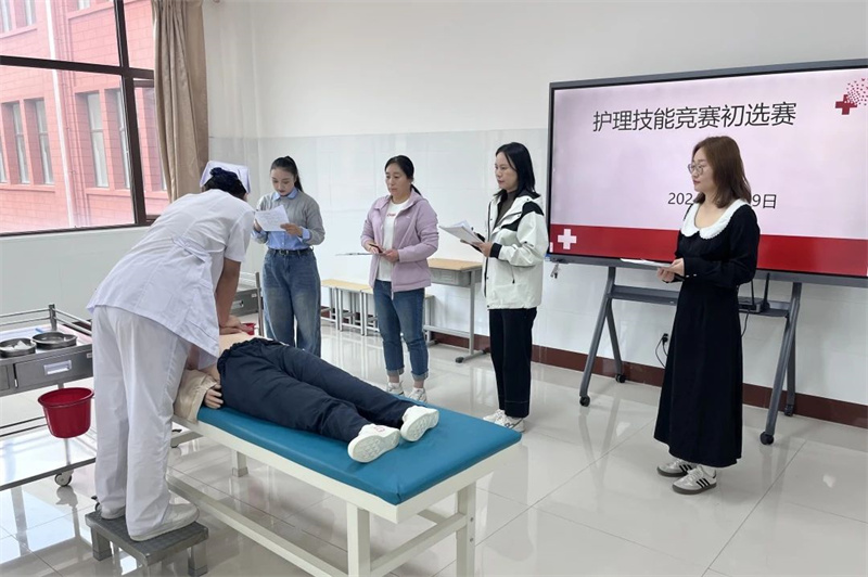 【护理系】我院举办2024年护理技能竞赛校级初选赛